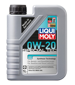 Масло LIQUI MOLY Special Tec V  0W20 SN/C5 (1 л) синт.