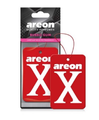 Освежитель воздуха 'AREON'  X-VERSION RED - Bubble Gum/Бабл Гам, подвесной картон