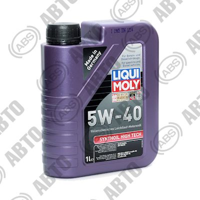 Масло LIQUI MOLY Synthoil High Tech 5W40 SM/CF A3/B4 ( 1 л) синт