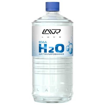 Вода дистиллированная   1 л  LAVR