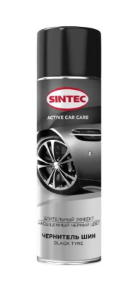 Чернитель покрышек  650 мл SINTEC  Black Tyre, аэрозоль