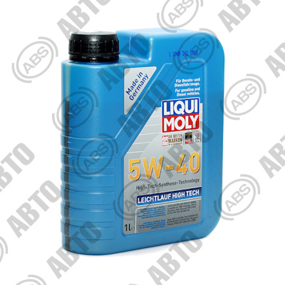 Масло LIQUI MOLY Leichtlauf High Tech 5W40 SP A3/B4 ( 1 л) синт.