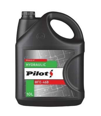 Масло PILOTS МГЕ-46В  10л гидравл.минер.