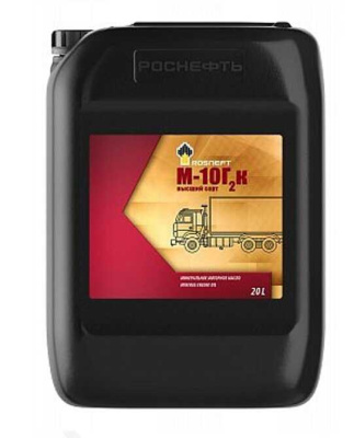 Масло Роснефть М10Г2к в/с CC (20 л) минер.(НЗМП 2586 / АНХК 12081 / 8887)