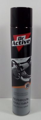 Полироль пластика 1000 мл  SINTEC Dr. Active Shine ваниль, аэрозоль