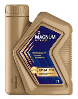 Масло Роснефть Magnum Ultratec 5W40 AЗ SN/CF ( 1 л) синт  (РНПК / АНХК 8728)