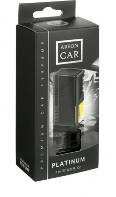 Освежитель воздуха 'AREON' CAR box   BLACK STYLE Platinum, на дефлектор, коробка