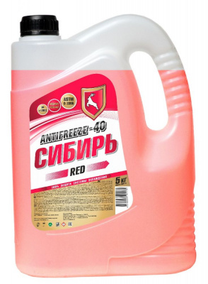 Антифриз СИБИРЬ - 40   5 кг красный
