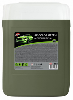 Автошампунь для бесконтактной мойки 20 кг SINTEC Dr. Active AF Color Green  активная пена