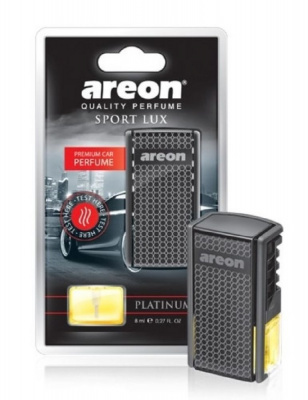 Освежитель воздуха 'AREON' CAR box   BLACK STYLE SPORT LUX Platinum, на дефлектор, блистер