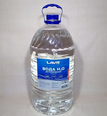 Вода дистиллированная  10 л LAVR