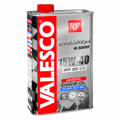 Масло VALESCO Evolution G 3000  15W40 SG/CD   1 л минер.