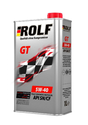 Масло ROLF GT 5W40 SN/CF  ( 1 л) синт.