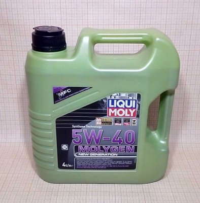 Масло LIQUI MOLY Molygen New Generation 5W40 A3/B4 ( 4 л ) синт. *