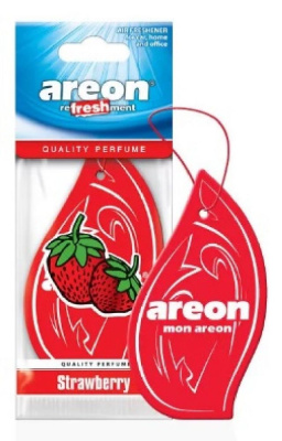 Освежитель воздуха 'AREON' REFRESHMENT Strawberry/Клубника, подвесной картон