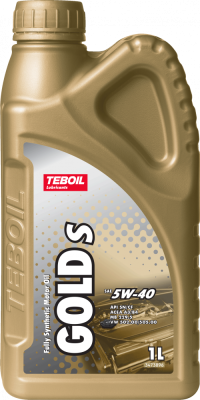 Масло TEBOIL Gold S 5W40 SN/CF, A3/B4    1 л синт.