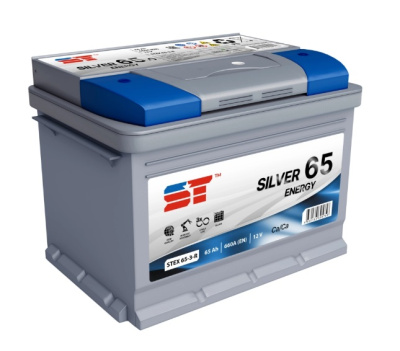 Аккумулятор 6СТ- 65 о.п. ST Silver 242 х 175 х 190 пуск. ток 660