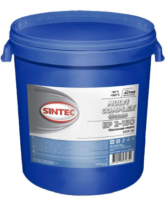 Смазка SINTEC MULTI COMPLEX GREASE EP 2-150 18 кг синяя