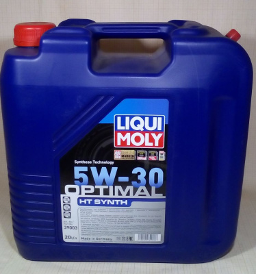 Масло LIQUI MOLY Optimal Synth 5W30 HT A3/B4 (20 л) синт.
