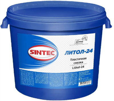 Смазка Литол-24 СТО SINTEC   9,5 кг