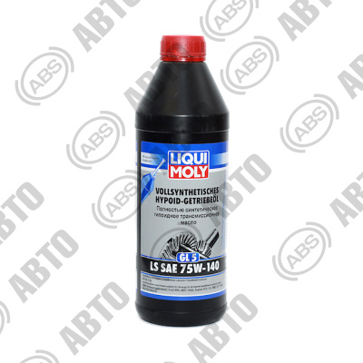 Масло LIQUI MOLY Vollsynthetisches Hypoid Getriebeoil LS 75W140 GL-5 (1 л) синт.трансм.