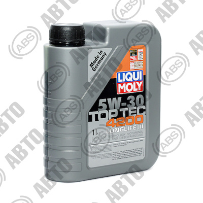 Масло LIQUI MOLY Top Tec 4200 5W30 A3/B4/C3  ( 1 л) синт.