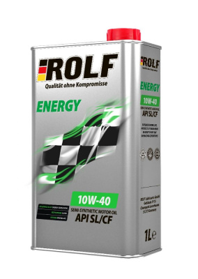 Масло ROLF Energy 10W40 SL/CF  ( 1 л)  п/синт