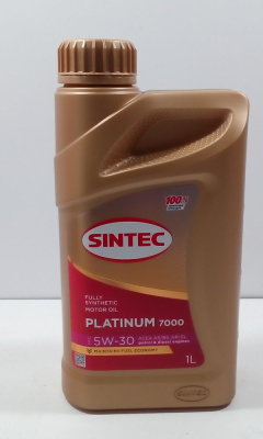 Масло SINTEC PLATINUM 7000  5W30  A5/B5  1 л синт.