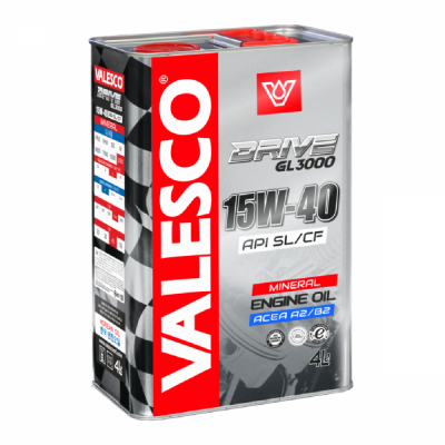 Масло VALESCO X-Drive GL 3000 15W40 SL/CF   4 л минер.