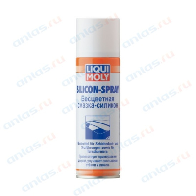Смазка силиконовая  300 мл LIQUI MOLY Silicon-Spray  прозрачная, аэрозоль