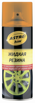 Жидкая резина 520 мл ASTROhim оранжевый флуоресцентный, аэрозоль