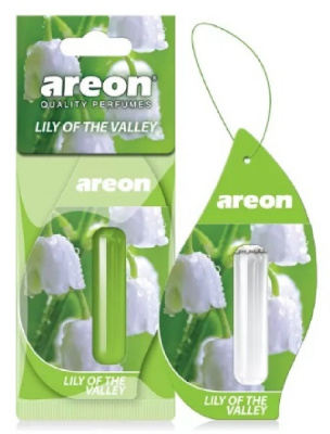 Освежитель воздуха 'AREON' LIQUID 5ml Lily of the Valley/Ландыш, подвесной гелевый
