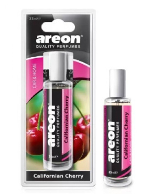 Ароматизаторы для автомобиля Areon 'PERFUME 35ml BLISTER' ..12.72.. (/704-PFB-22/ Californian Cherry ..12.72..)