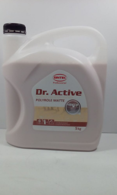 Полироль пластика 5 кг  SINTEC Dr. Active Polyrole Matte ваниль