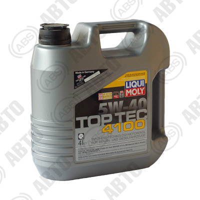 Масло LIQUI MOLY Top Tec 4100 5W40 A3/B4/C3 (4 л) синт.