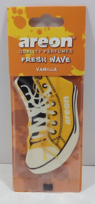 Освежитель воздуха AREON FRESH WAVE DRY  Vanilla/Ваниль, подвесной картон АКЦИЯ