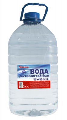 Вода дистиллированная   5 л  Sibiria