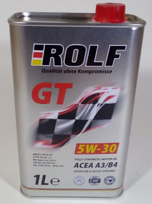 Масло ROLF GT 5W30 A3/B4  (1 л) синт