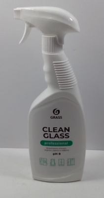 Очиститель стекол и зеркал  600 мл GRASS  CLEAN GLASS Professional тригер