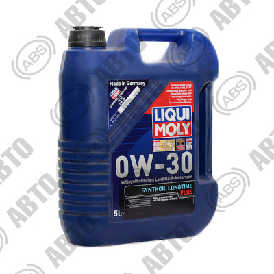 Масло LIQUI MOLY Synthoil Longtime Plus 0W30 SJ/CF A5/B5 (5 л) синт.  Акция !!!