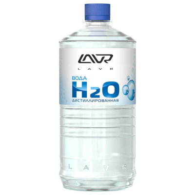 Вода дистиллированная   1 л  LAVR