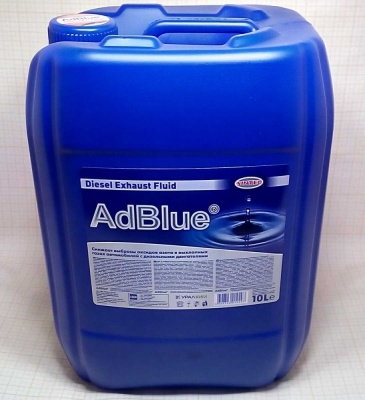 Мочевина AdBlue SCR  (10 л)  дизел.двиг. Евро4/Евро5/Евро6 для очист.выхлоп.газов Sintec