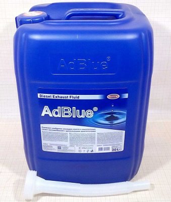 Мочевина AdBlue SCR  (20 л)  дизел.двиг. Евро4/Евро5/Евро6 для очист.выхлоп.газов Sintec