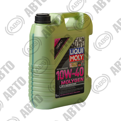 Масло LIQUI MOLY Molygen New Generation 10W40 SL/CF A3/B4 (5 л) синт.