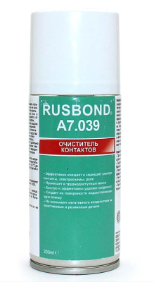 Очиститель контактов RusBond А7.039 (200 мл) спрей