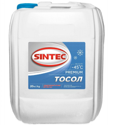 Тосол SINTEC ОЖ-40  -45C Premium (20 кг)