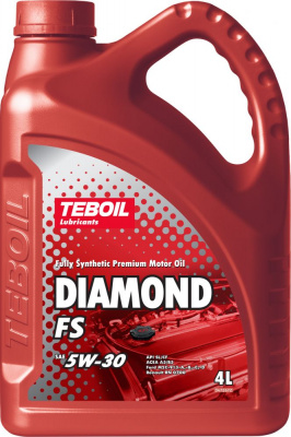 Масло TEBOIL Diamond FS 5W30 SL/CF, A5/B5   4 л синт.