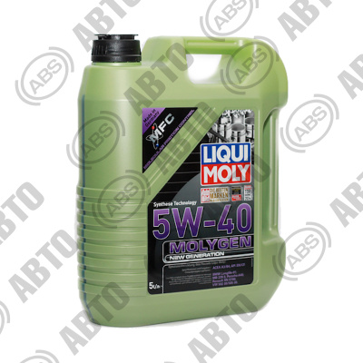 Масло LIQUI MOLY Molygen New Generation 5W40 A3/B4 ( 5 л ) синт.