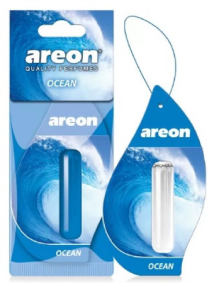 Освежитель воздуха 'AREON' LIQUID 5ml Ocean / Океан, подвесной гелевый