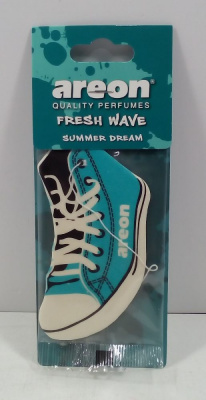 Освежитель воздуха AREON FRESH WAVE DRY  Summer Dream/Летняя мечта, подвесной картонАКЦИЯ